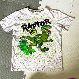 Kids Lego Jurassic park Raptor tshirt